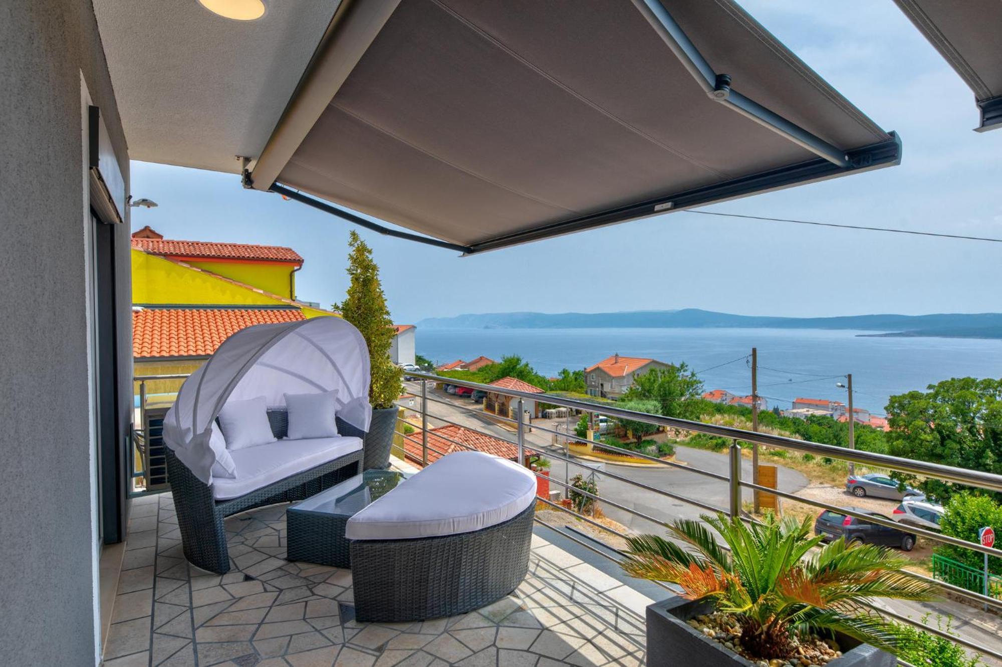 Villa Vivien Crikvenica Bagian luar foto
