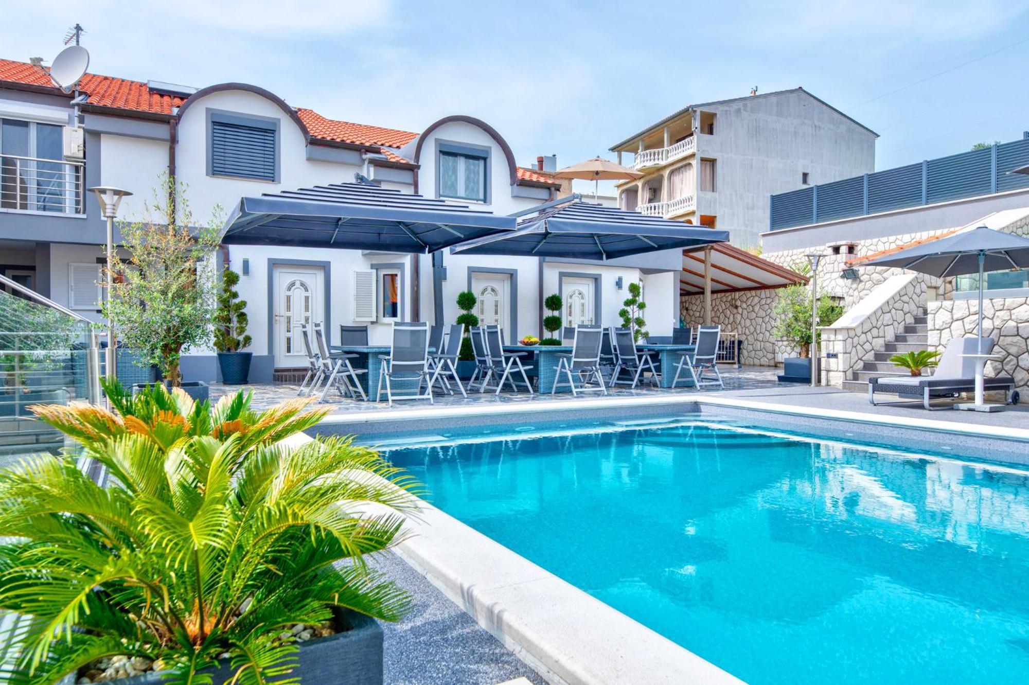 Villa Vivien Crikvenica Bagian luar foto