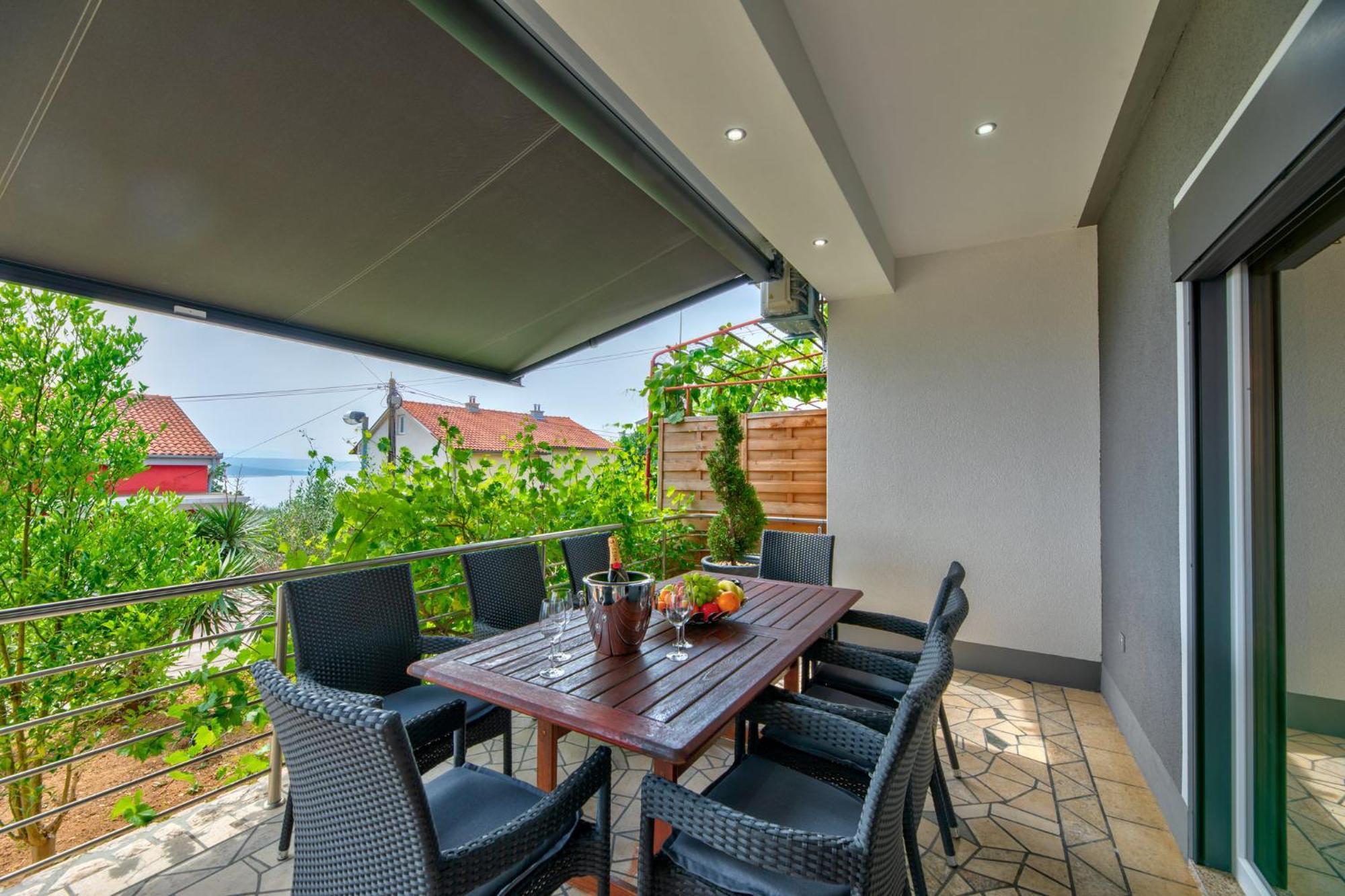 Villa Vivien Crikvenica Bagian luar foto