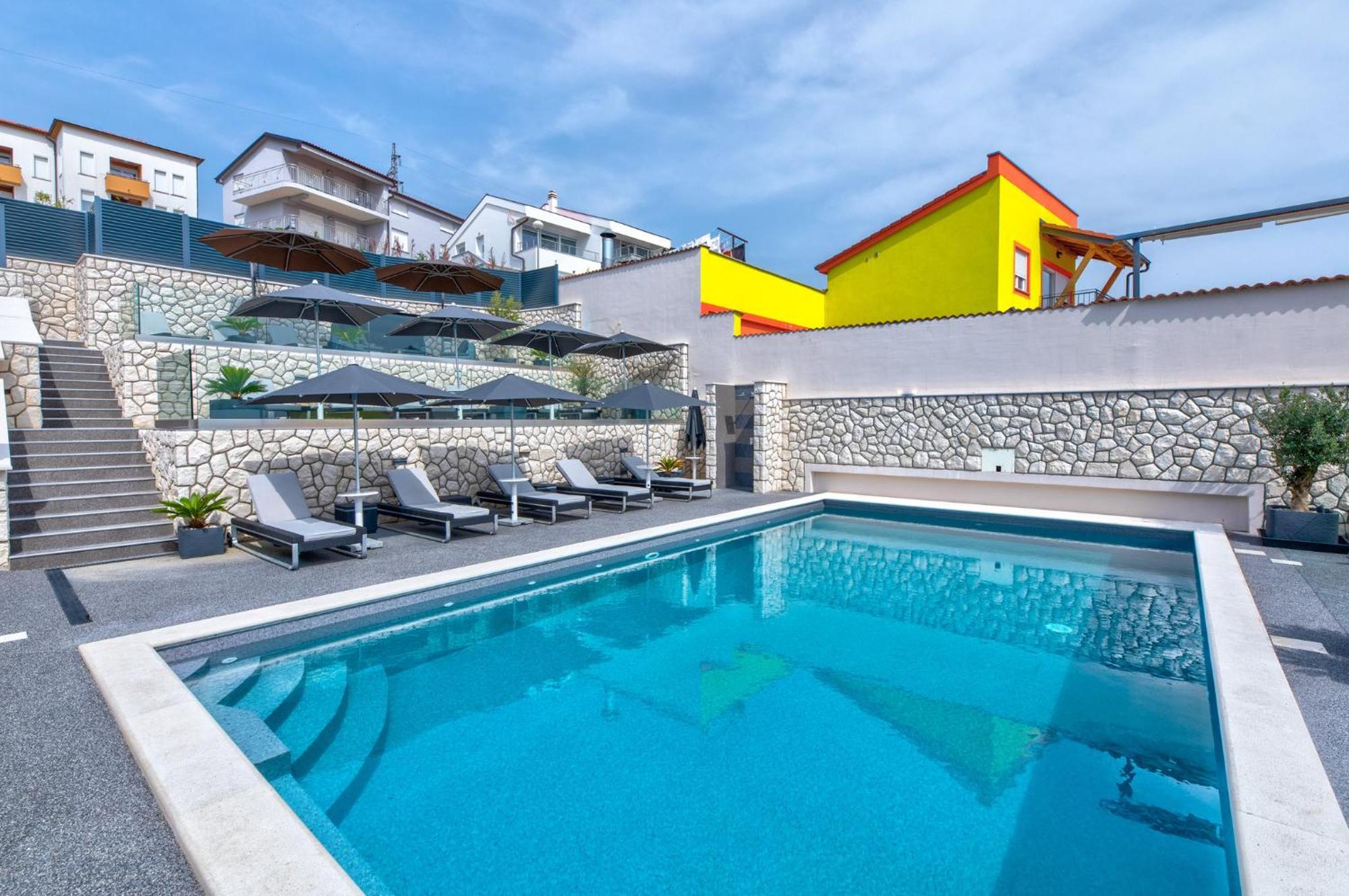 Villa Vivien Crikvenica Bagian luar foto