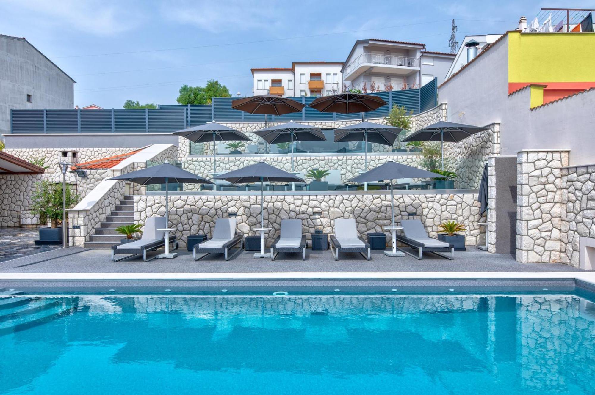 Villa Vivien Crikvenica Bagian luar foto