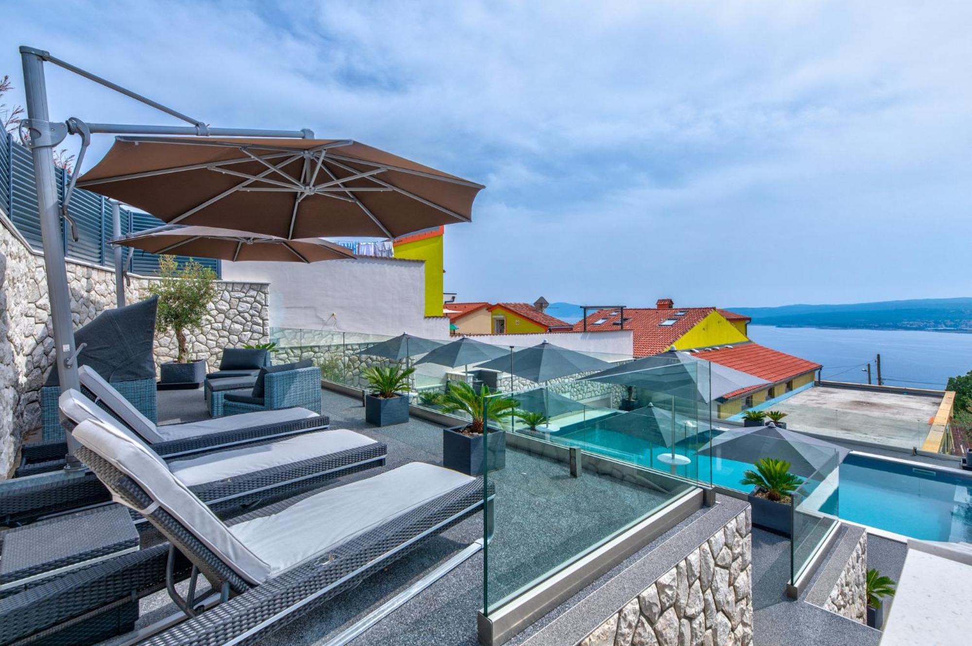 Villa Vivien Crikvenica Bagian luar foto